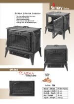 Plazma Geniş Camlı Soba (SM-003) - Görsel 5