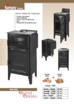 Peletli Odunlu Soba (SM-025) - Görsel 5