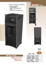 Dragon Fırınlı Peletli Soba (SM-028) - Görsel 4