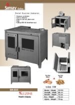 Kuzine Peletli Odunlu (SM-032) - Görsel 6