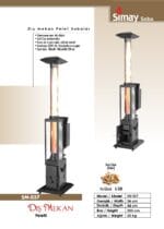 Dış Mekan Sobası Peletli (SM-037) - Görsel 3